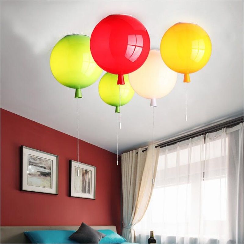 novelty color balloon ceiling lights modern style restaurant a living room light children bedroom lamp lamparas de techo from outdoor light 62 32 dhgate com