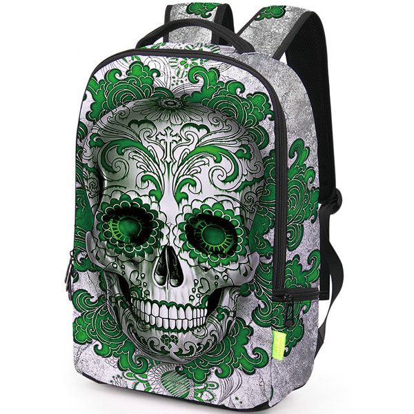 skull backpacks for school