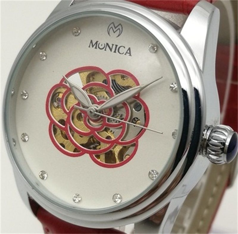 Automatic Mechanical Watch New Womens Leather Fashion Watches China Guangzhou Brand Muonic Hollow Watch Factory Direct Sport Watches Online Shopping Clothes From Muonic 14 1 Dhgate Com