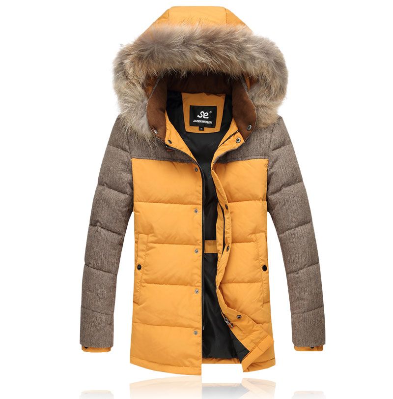 manteau orange homme