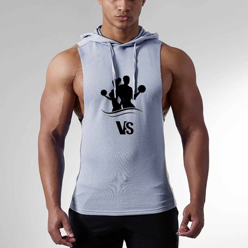 Grosshandel 17 Neue Herren Marke Heisse Manner Gym Kleidung Bodybuilding Stringer Hoodie Tank Top Muscle Kapuzen Shirt Von Love Yourselfmore 6 23 Auf De Dhgate Com Dhgate