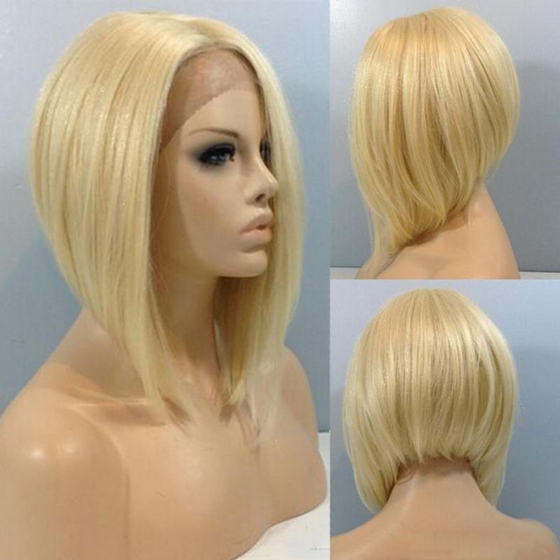 Grosshandel Echthaar Blonde Perucke Brasilianische Remy Lace Front Perucke Bob Stil Mit Babyhaar Rechten Seitenteil Volle Spitzeperucke Fur Schwarze Frauen Von Sunnylacewigs 32 71 Auf De Dhgate Com Dhgate