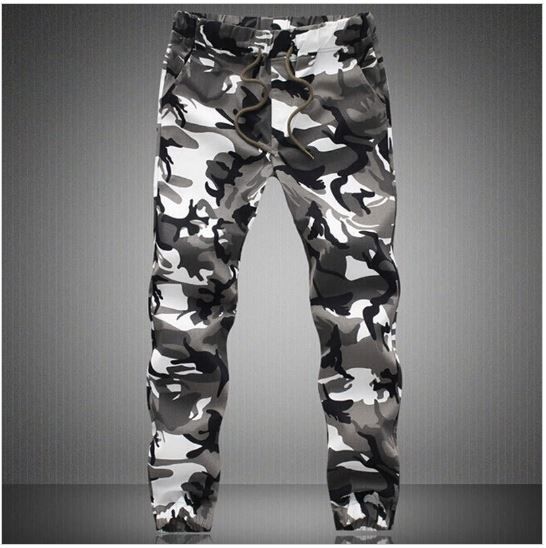 black and white camo cargo pants