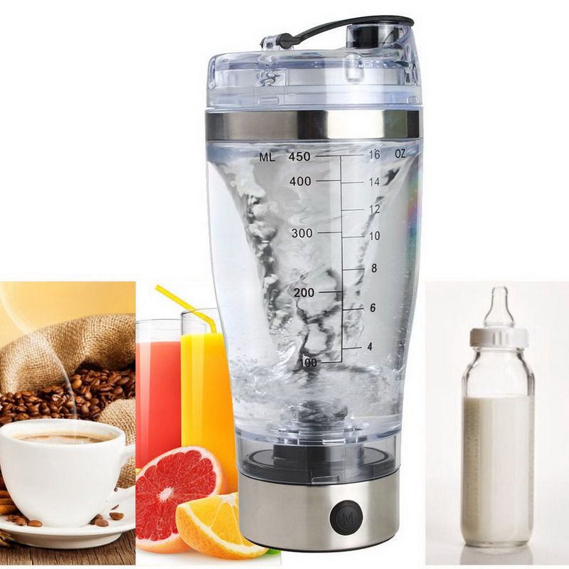 Batidora De Proteínas Batidora De Taza Botella De Agua Gris Batidora De Proteínas Batidora De Taza Botella De Agua Gris