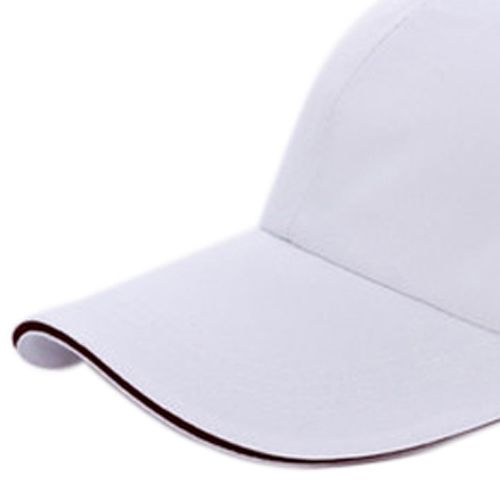 plain white flat caps