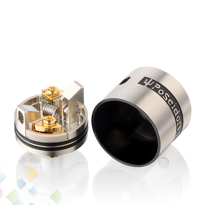 Poseidon III RDA с 510 Delrin капельного наконечника 2 цвета Poseidon V3  перестраиваемый капает распылитель Fit 510 E сигареты Моды DHL бесплатно