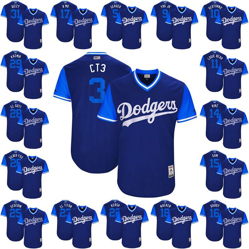 dodgers jersey players weekend