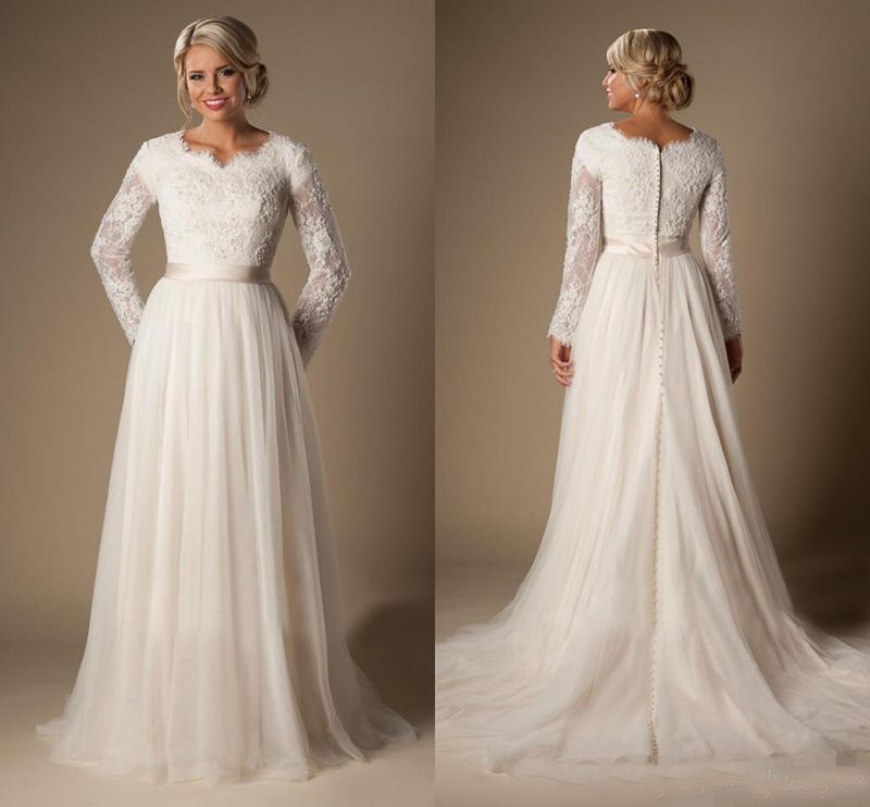 affordable modest wedding dresses