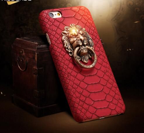 iphone 7 icin arti kapak seksi yilan cilt telefon kilifi icin apple iphone 6 6 s iphone 6 6 s arti 3d aslan baskani standi kapak fundas