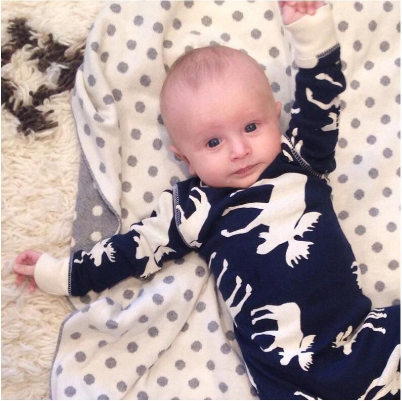 reindeer onesie baby