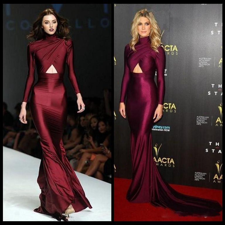 michael costello red dress
