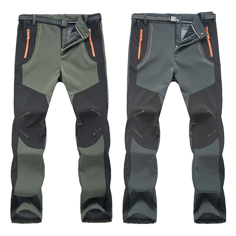 New Winter Hiking Pants Waterproof Windproof Quick Dry Thermal for Camping 