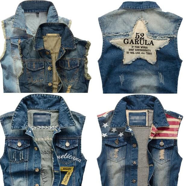 Acquistare Mens Caldo Denuncia In Vita Denim Giubbotto Maniche Senza  Maniche In Denim Giacche Casual Gli Uomini Gilet Biker Homme Economico |  Consegna Veloce E Qualità | DHgate Italy