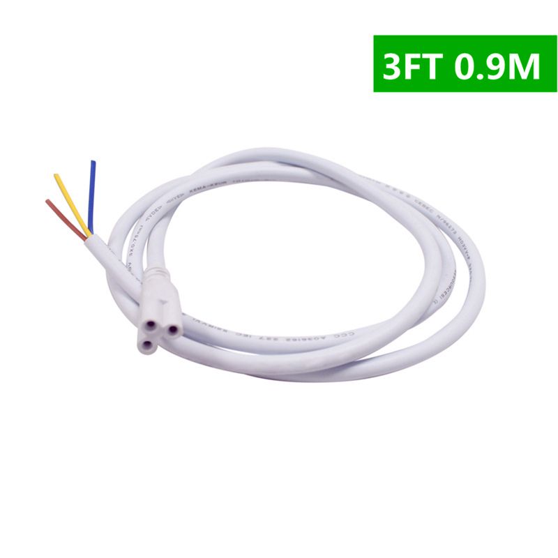 2020 T5 T8 Led Tube Light Connector Cable 3ft 0 9m Longer Pigtail For Integrated Led Tube Power Cable From Sunway168 1 19 Dhgate Com