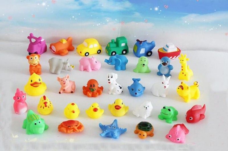 mini rubber animals