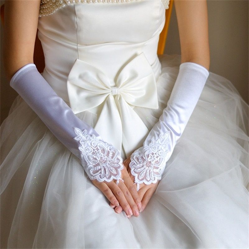 Fingerless Wedding Gloves 2017 New 