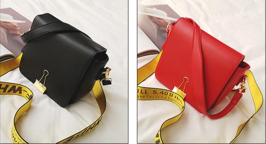 off white diagonal tote bolsa