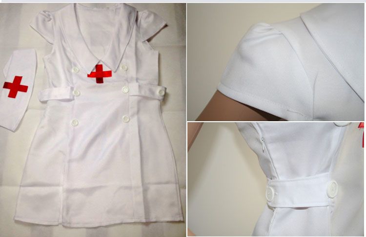 Compra S M Sexy Traje Uniforme Enfermera Enfermera Modelo Vestido De  Peluche Falda Cosplay Babydoll Noche Ropa De Dormir Ropa De Dormir Ropa  Interior FQ224 Barato | Entrega Rápida Y Calidad | Es.Dhgate