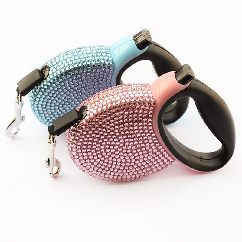 rhinestone dog leash