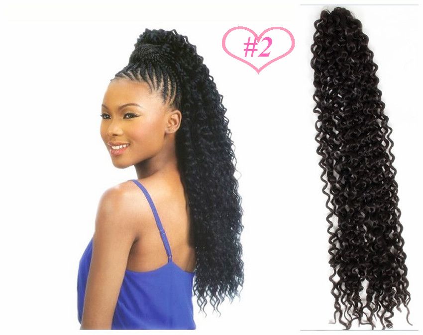 Freetress Crochet Braid Water Wave Braids Synthetic Drop Shipping Hair Extensions Curly Free Tress Water Wave Hair Bulks Crochet Braids Virgin Hair In