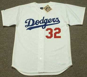 زونا Discount #32 Sandy Koufax Jersey Mens Brooklyn Dodgers 1955 Los ... زونا