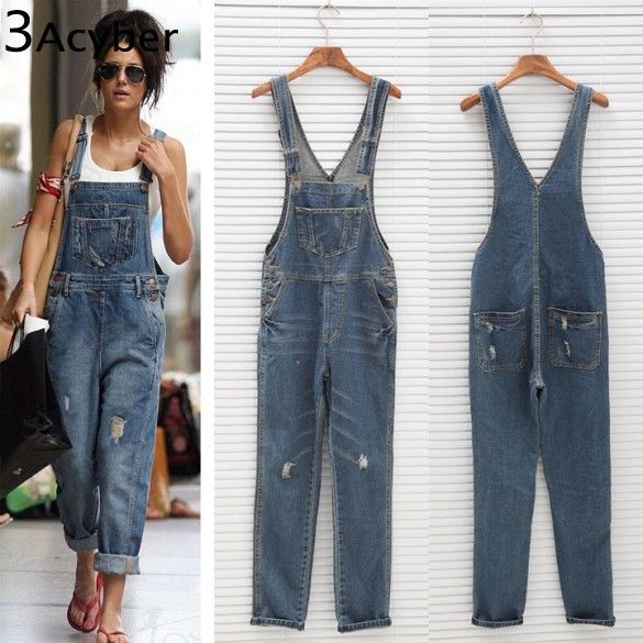 jean romper for women