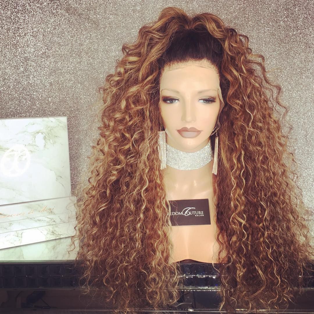1bt 27 Full Lace Blonde Human Hair Wigs Curly Brazilian Ombre Full