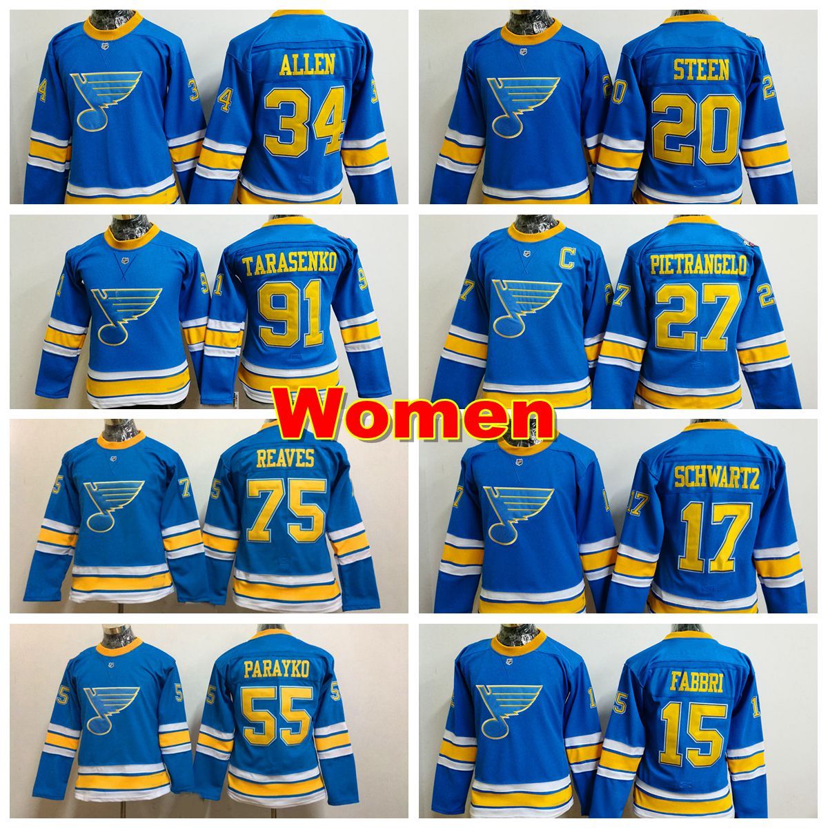 women's blues winter classic jersey