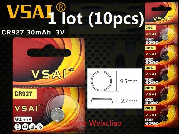 1 Cr927 3v Lithium Li Ion Button Cell Battery Cr 927 3 Volt Li Ion Coin Batteries Vsai Battery Shop Best E Cig Battery From Weixcliao1 12 37 Dhgate Com