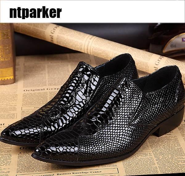 shoes snake leather