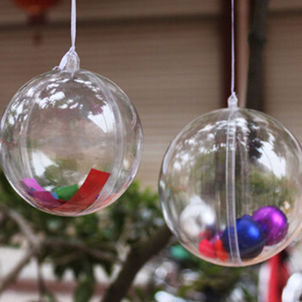 plastic christmas balls