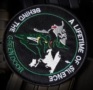 2019 A Lifetime Of Silence Patch Behind The Green Door Embroidery