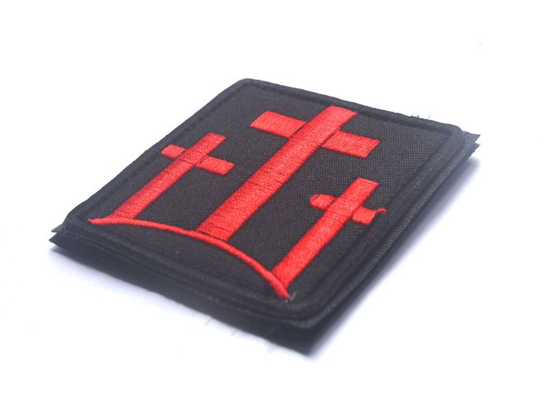 Christian Jesus Christ Cross Tactical Morale Patch Hook&Loop