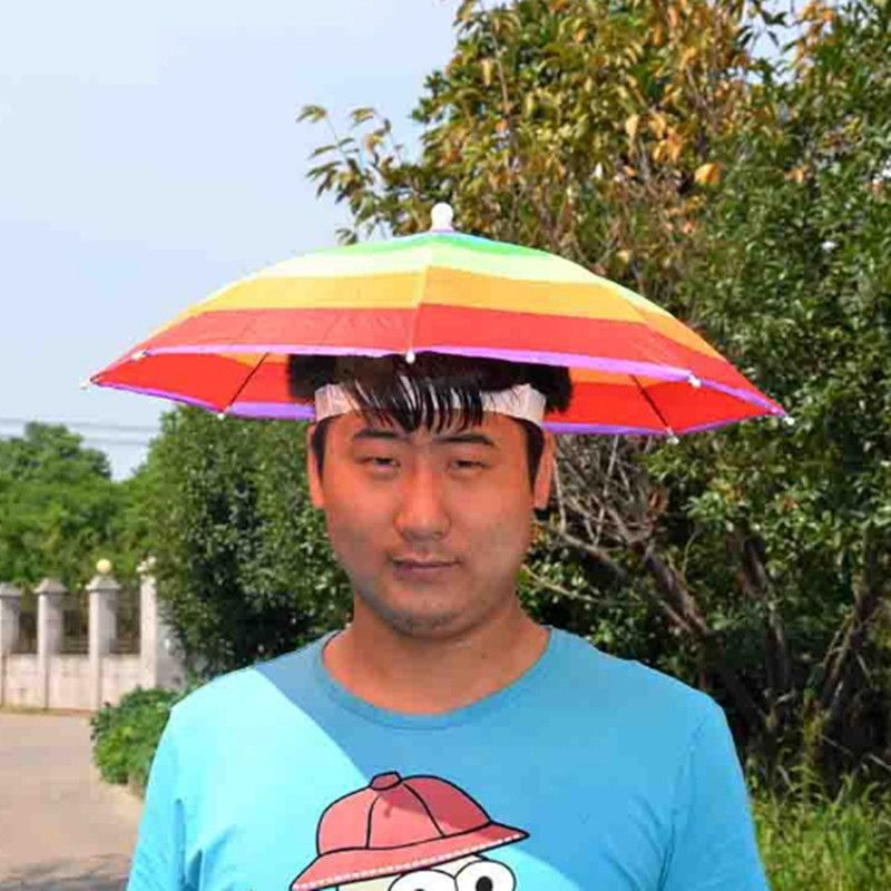 sun umbrella hat