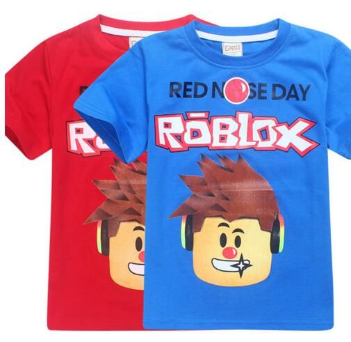 2020 New Arrived Boys Clothes Children T Shirt Girls Tops Cartoon Tshirt Kids Clothes Roblox Red Nose Day Stardust Boy T Shirt Enfant From Zbd123 7 32 Dhgate Com - boy red shirts roblox codes