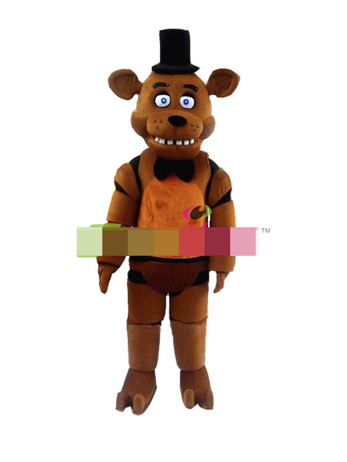 Five Nights At Freddys Fnaf Freddy Fazbear Mascot Costume Cartoon Mascot Custom Cool Costumes Girls Costumes From Meilirenwu007 40788 Dhgatecom - 