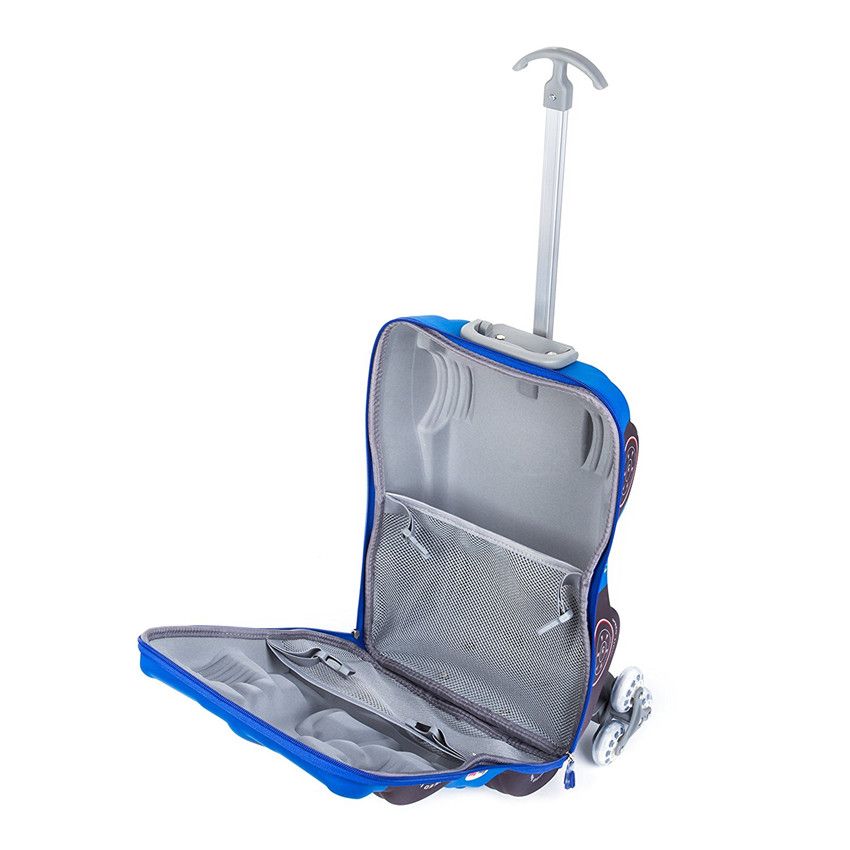 2021 Kids Suitcase,3D Car Racing Design Children Trolley Carry On Hand Luggage Perfect Gift For