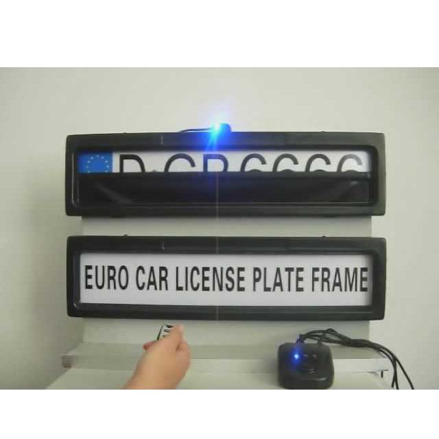 License Plate Frame Dimensions