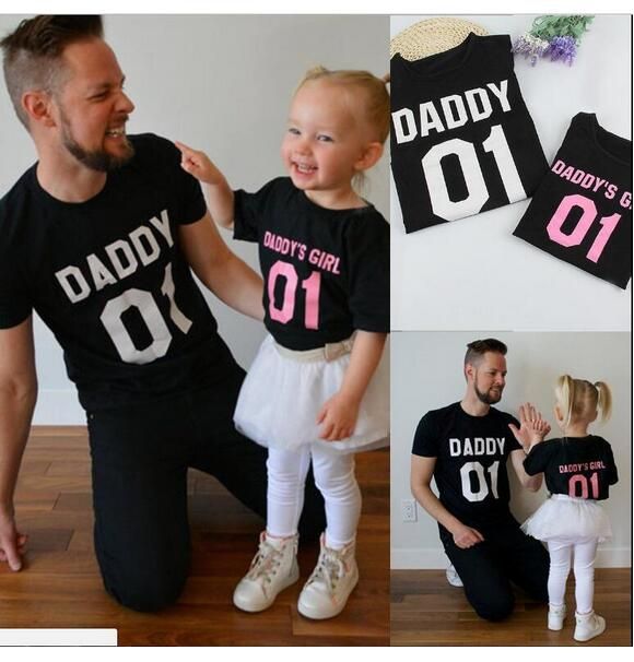 dad and baby girl matching outfits