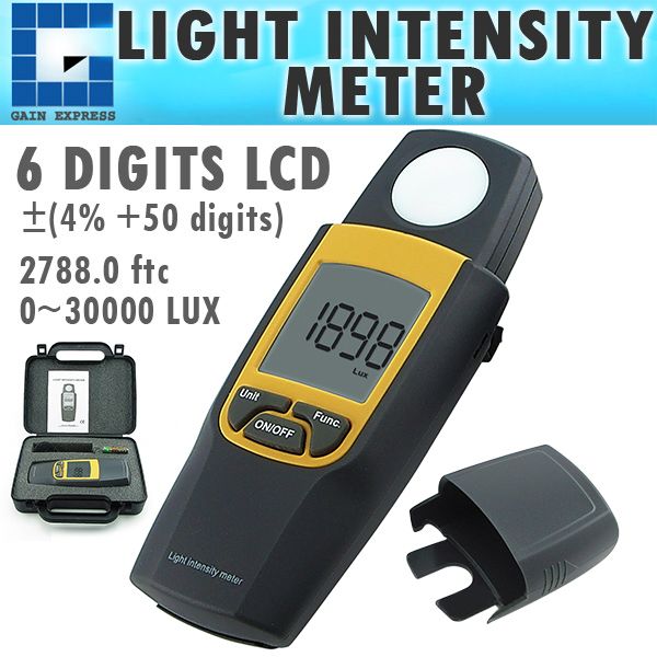 2021 VA 8050 Digital Light Intensity Meter Lux & Foot Candle 30000 Lux
