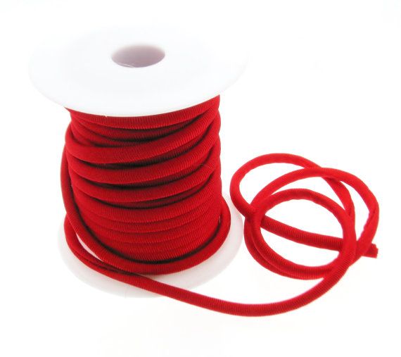 20m/roll 5mm Tiny Nylon Cord String Soft Elastic Thread for
