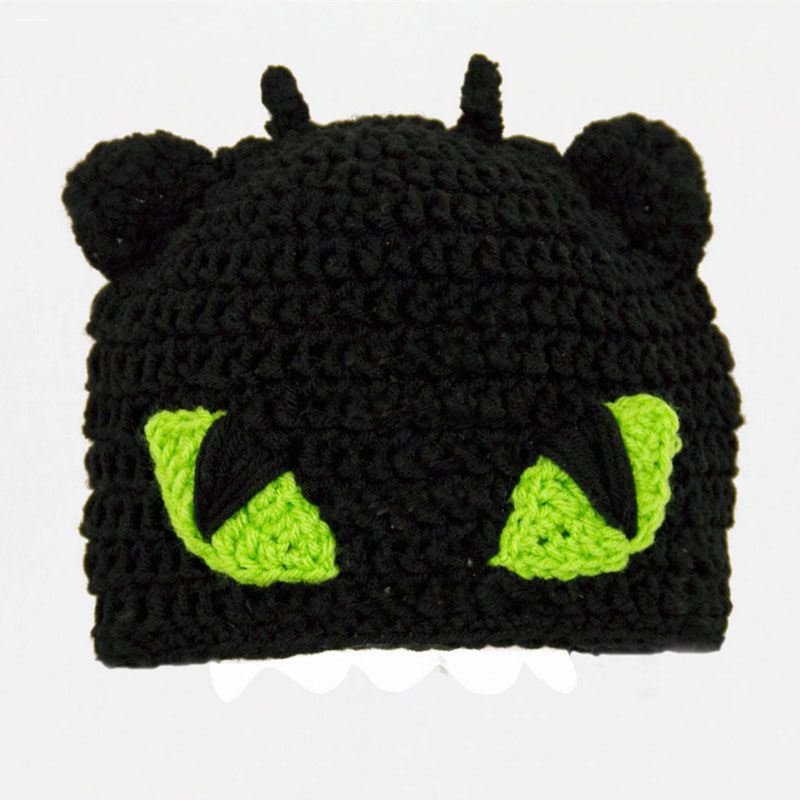 black newborn beanie