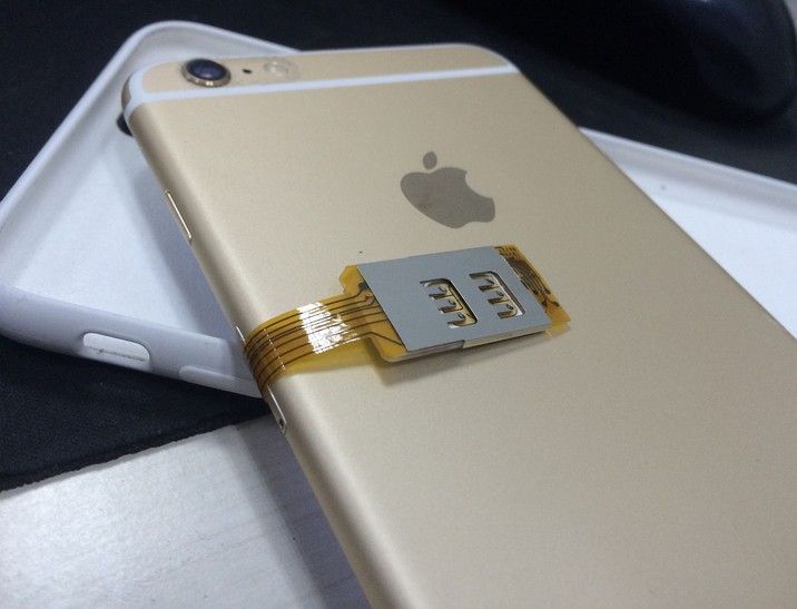 Acheter Adaptateur Double Veille Simple Cartes Sim Pour Iphone 5s Se 6 6 Plus Carte Sim Gsm Wcdma Tdd Lte De 4 74 Du Yl800k Dhgate Com