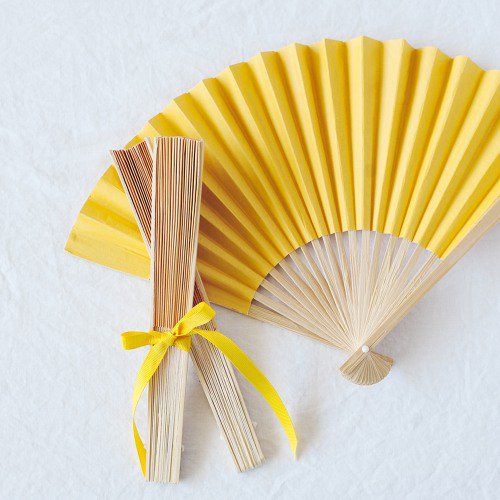 cheap personalized paper fans