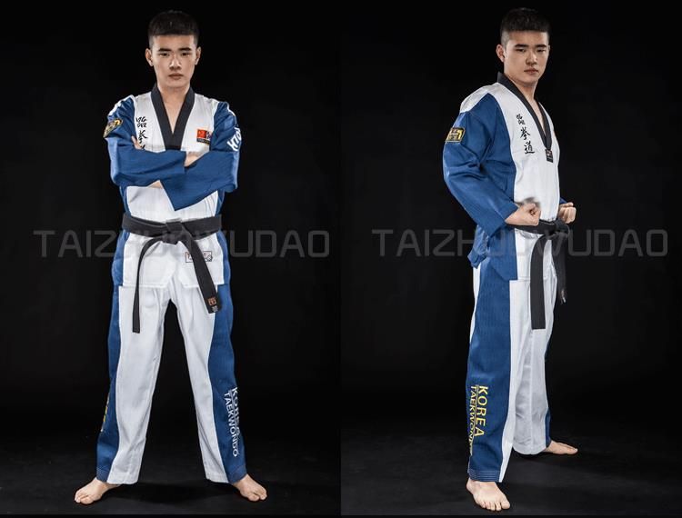 2020 fashion korea style embroidered taekwondo dobok tkd taekwondo uniform adult men women karate clothes wear taekwondo suit wtf from lucamino 50 68 dhgate com 2020 fashion korea style embroidered