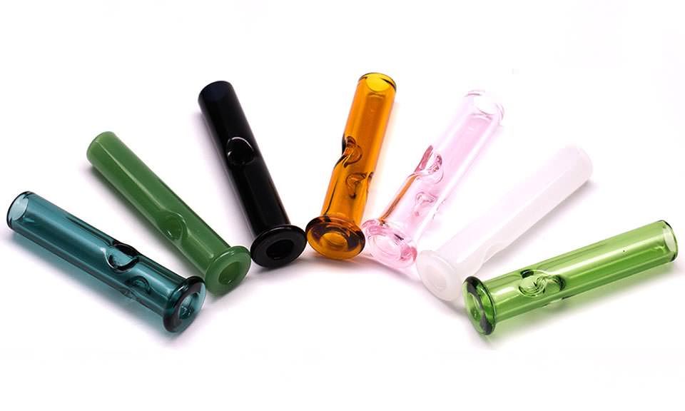 2021 Wholesale Thick Glass Cigarette Filter Tips Rolling Tip High