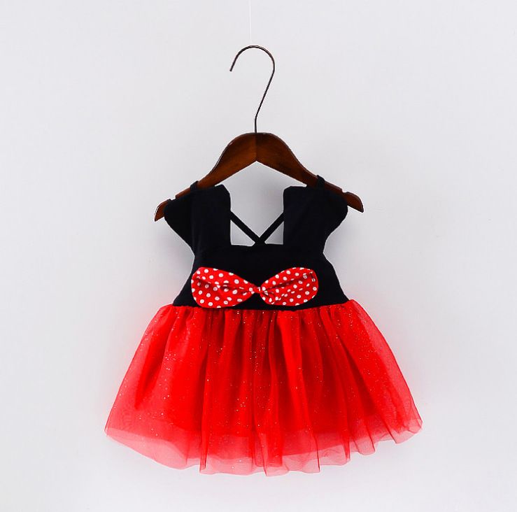 robe mickey fille
