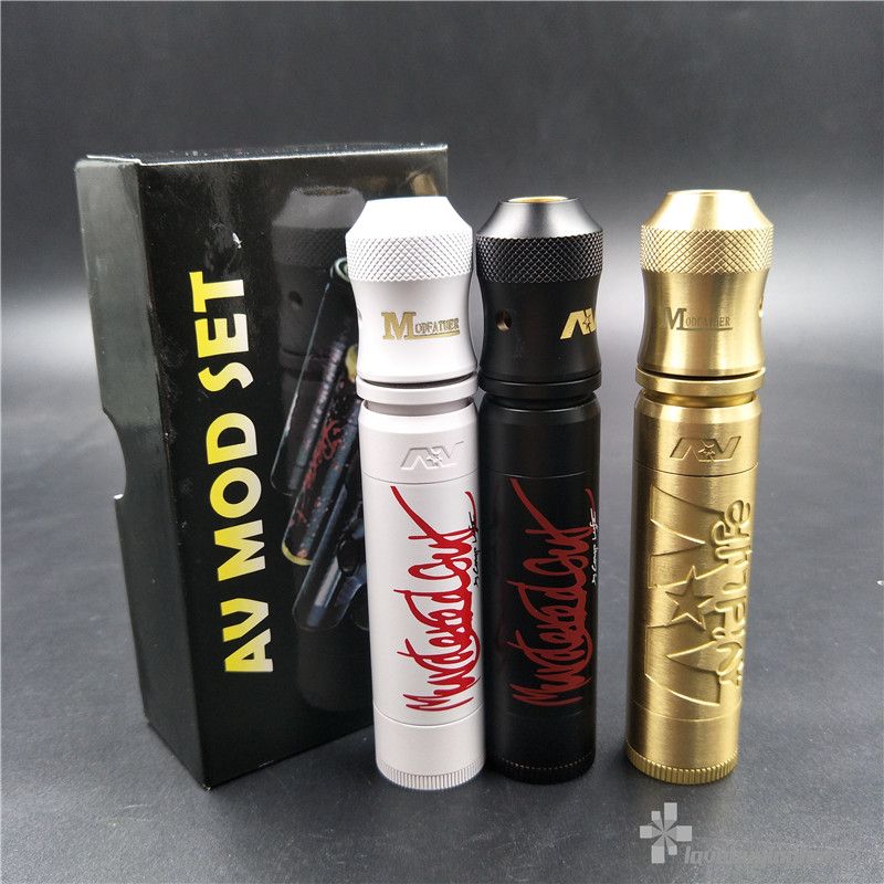 Av Murdered Out Able Mod Kit Electronic Cigarette Avid Lyfe Able Mechanical Mods 24mm Vape Mod Kit Dhl From Benbetter 17 25 Dhgate Com