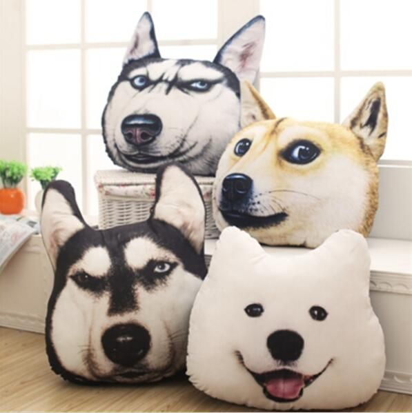 perro husky peluche