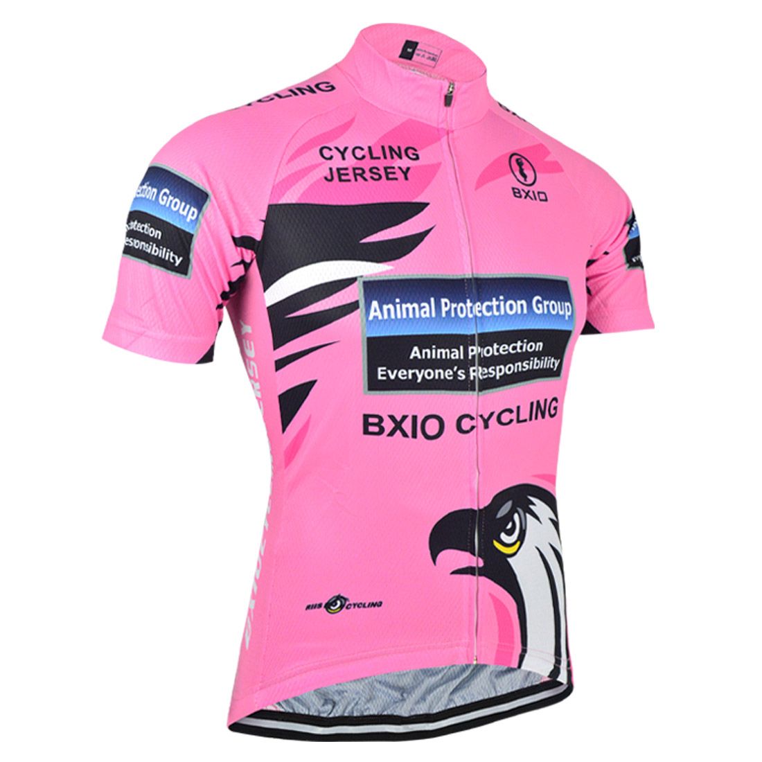 pink cycling jersey